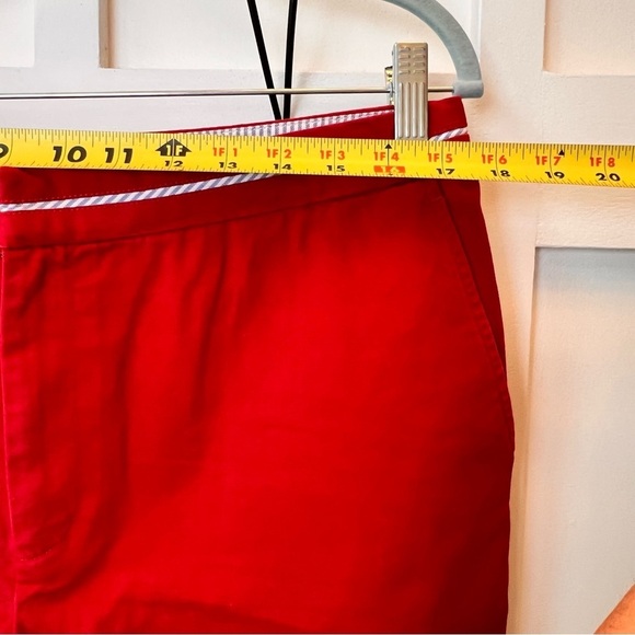 Tommy Hilfiger VTG Chinos Dress Pants 16 Womens Red Straight Classic Pockets - Picture 3 of 7